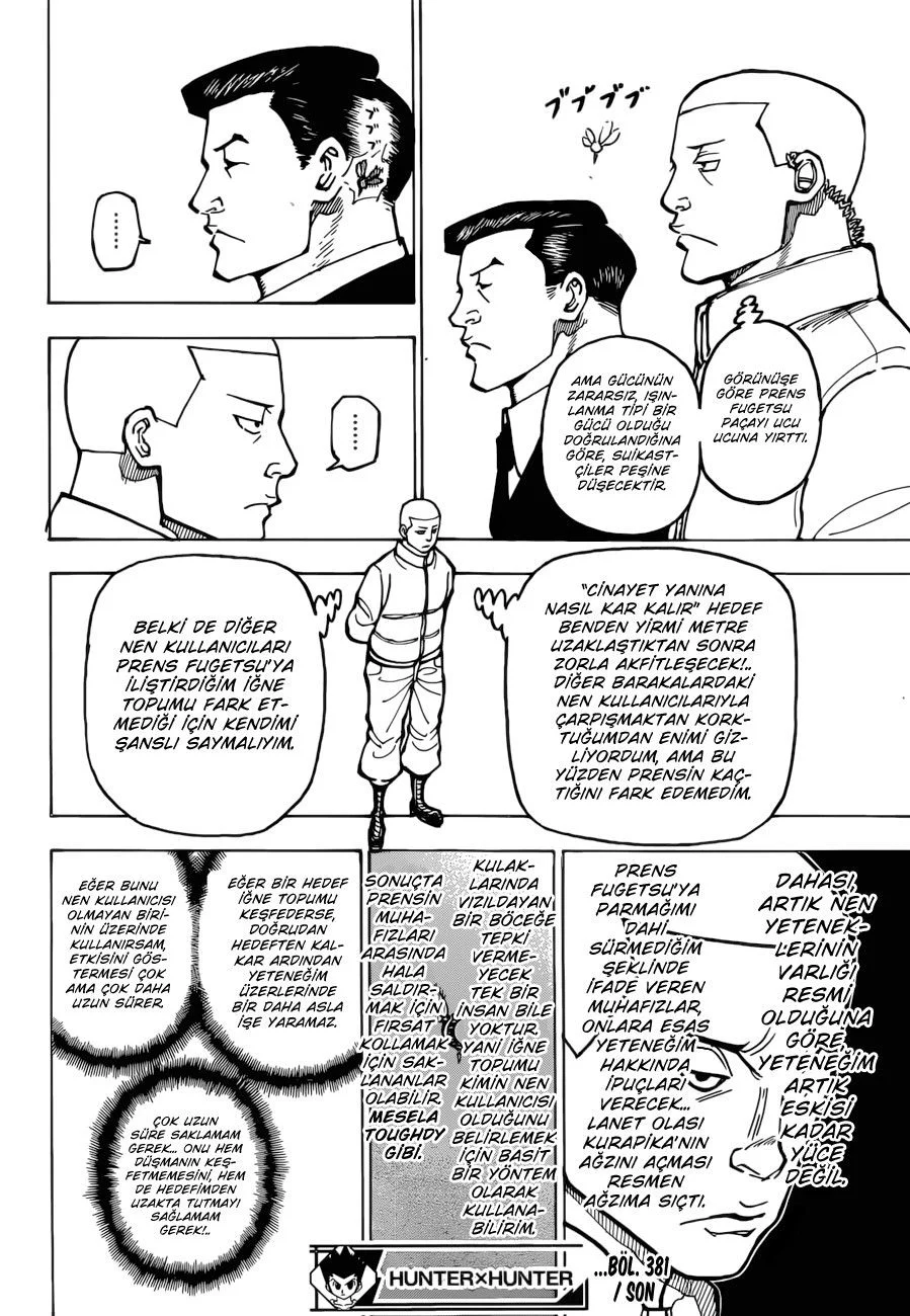 Hunter x Hunter - Bölüm 381 - Sayfa 18