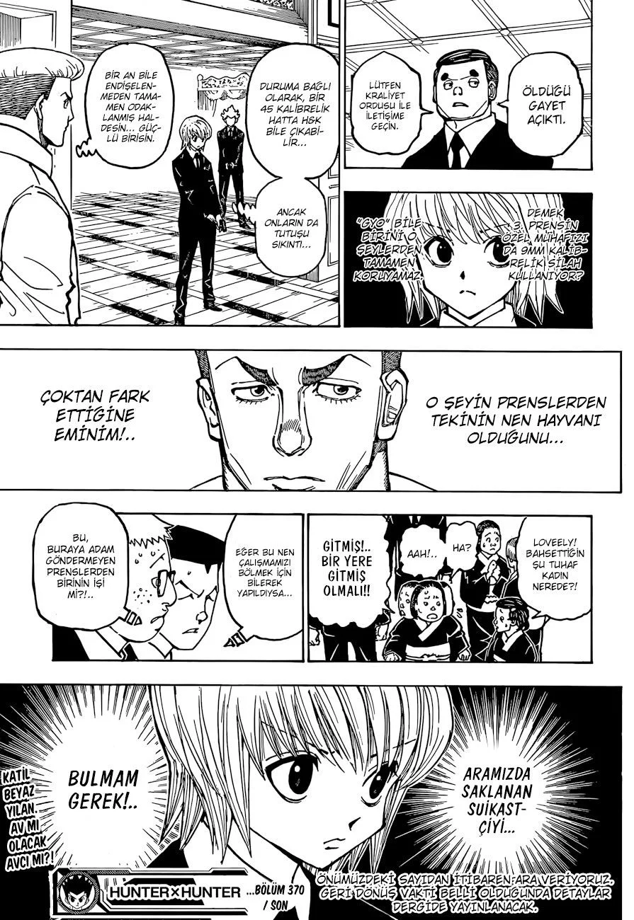 Hunter x Hunter - Bölüm 370 - Sayfa 19