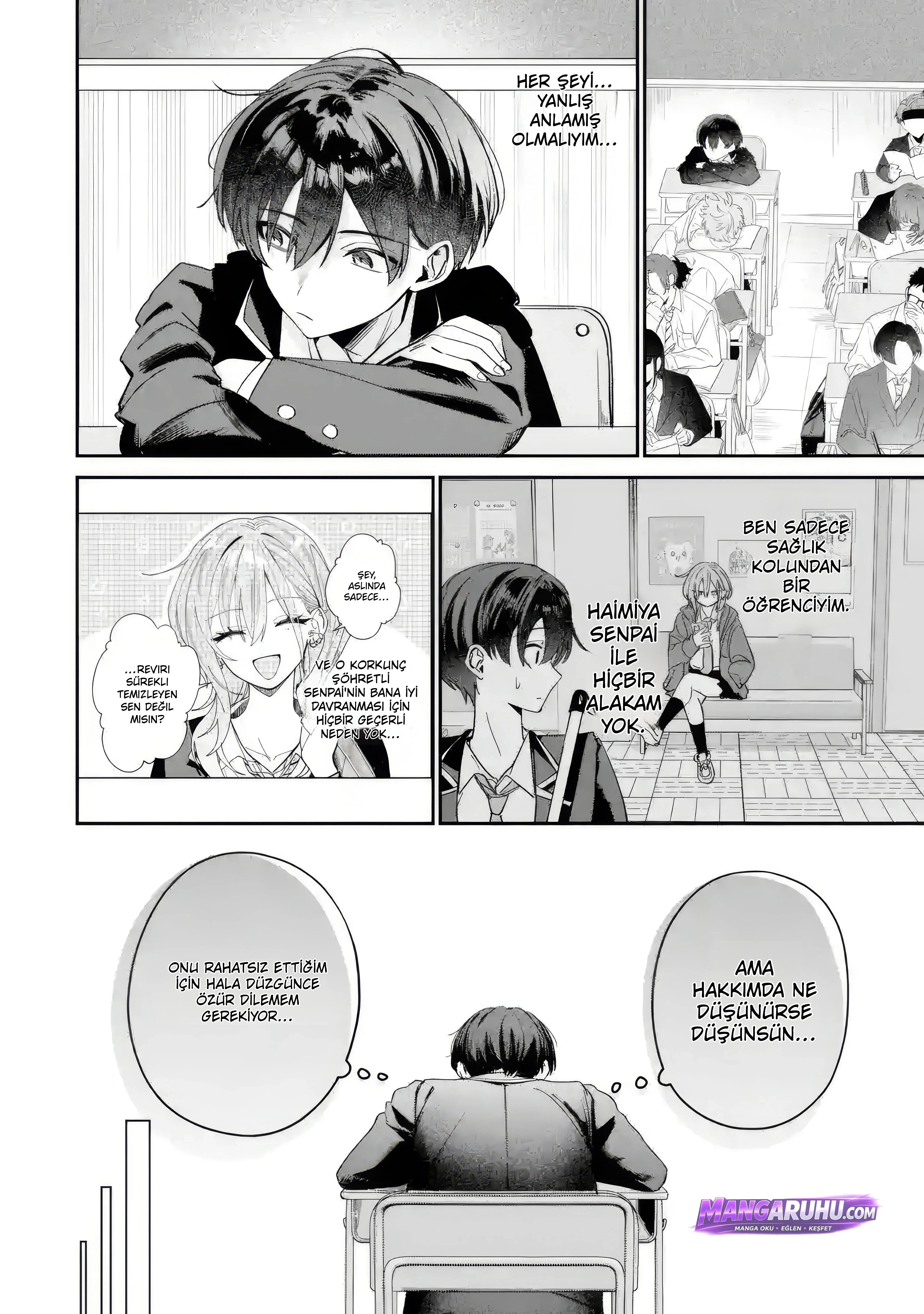 Haimiya-Senpai is Scary But Cute - Bölüm 6 - Sayfa 4