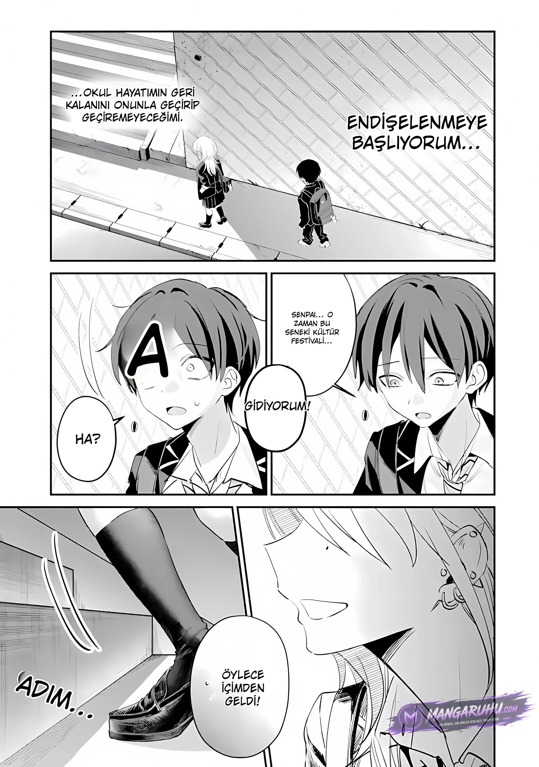 Haimiya-Senpai is Scary But Cute - Bölüm 25 - Sayfa 15