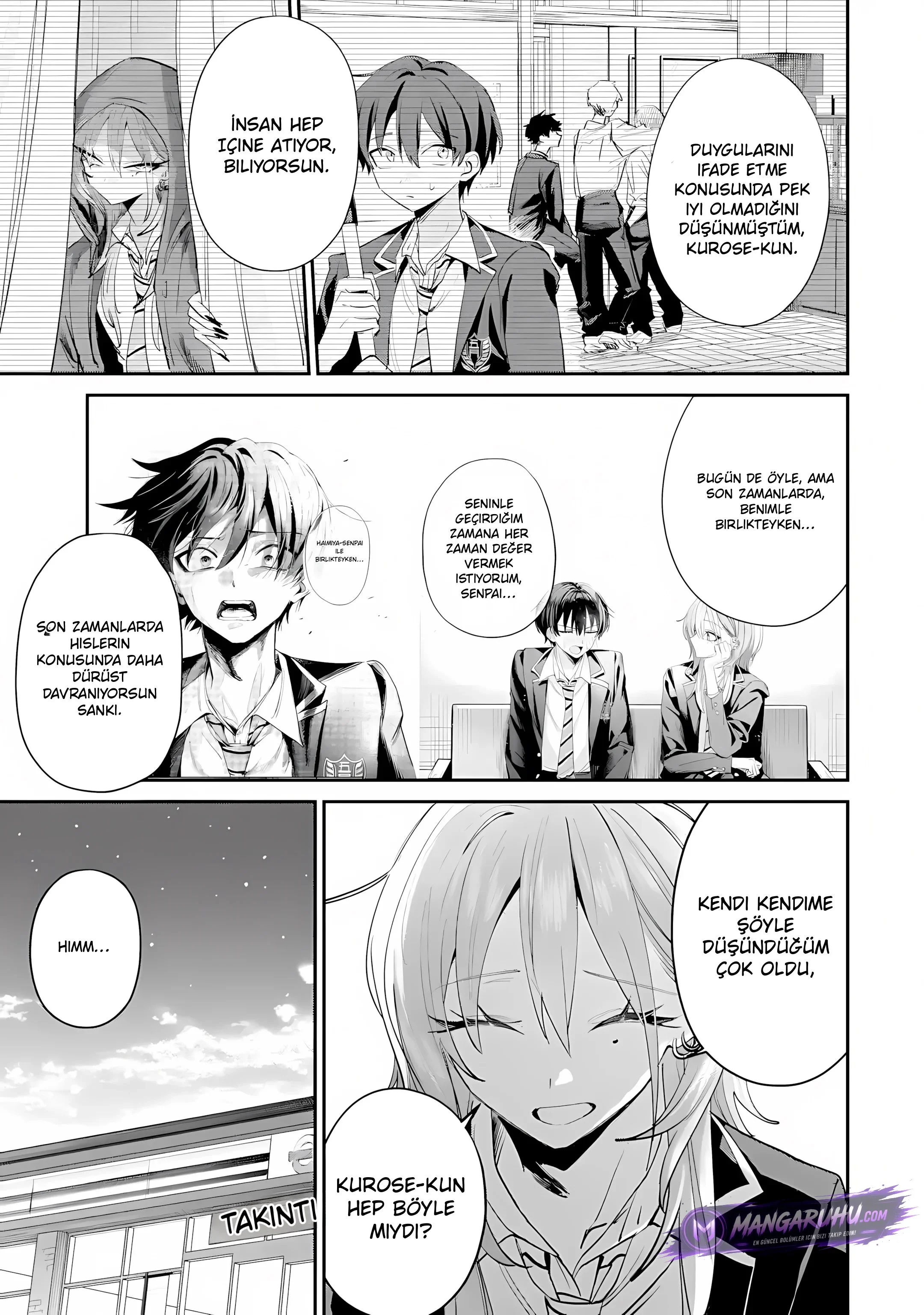 Haimiya-Senpai is Scary But Cute - Bölüm 25 - Sayfa 9