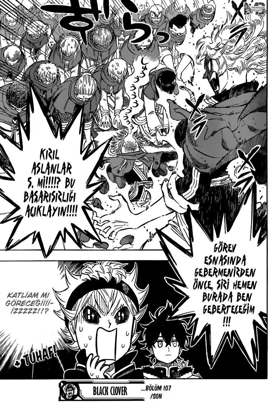 Black Clover - Bölüm 107 - Sayfa 18