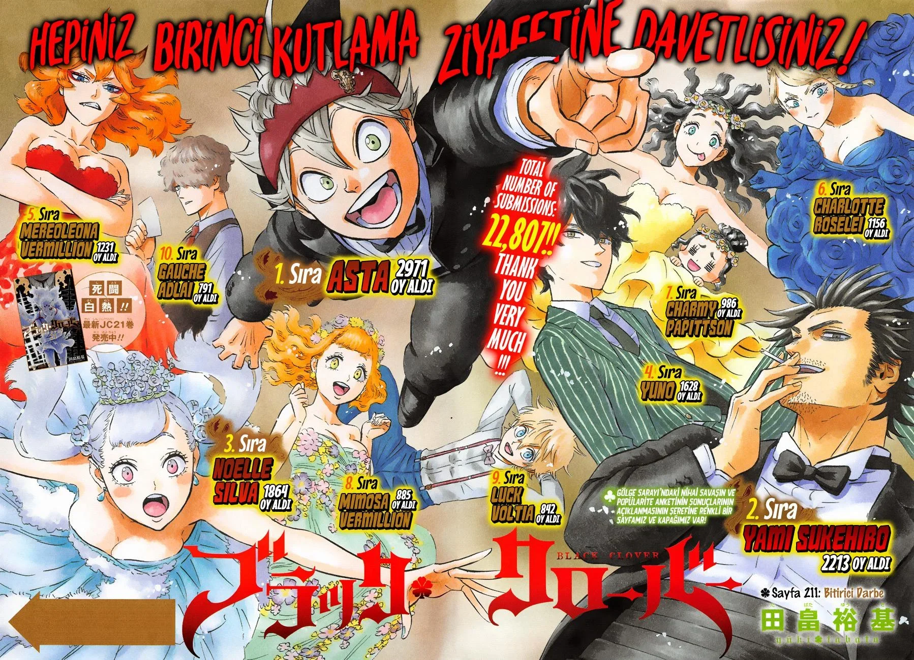 Black Clover - Bölüm 211 - Sayfa 4